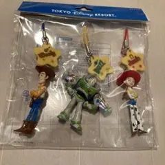 ディズニー　トイストーリー　ストラップ３つセット