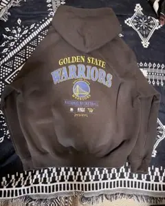 NBA warriors パーカー　美品