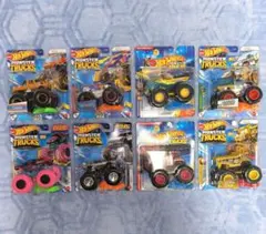 ホットウィール モンスタートラック ゴールド4種セット 希少!! - メルカリ