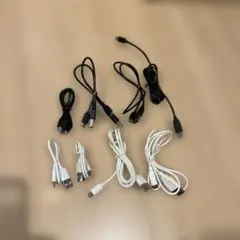 タイプB USBケーブルセット（ホワイト・ブラック）