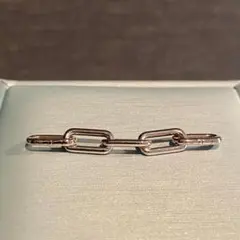 K18YG WG チェーンパーツ オーバル 中空 オーバルチェーン