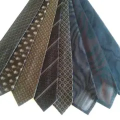 ネクタイ 西陣織 まとめ売り 8本 ハンドメイド生地 シルク