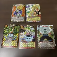 ドラゴンボールZ カードダス 5枚セットのサムネイル