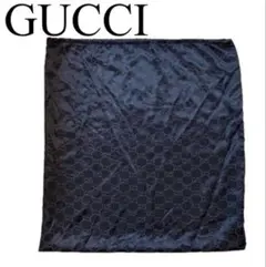 【GUCCI✨保存袋】GG柄グッチ/大 布巾着バッグ収納袋/GGモノグラムタグ付のサムネイル