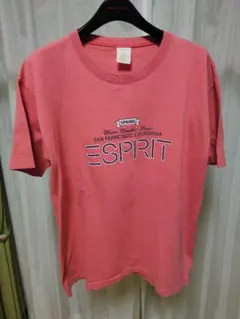 90s ビンテージ エスプリ ロゴプリント Tシャツ アメリカ製 Mのサムネイル