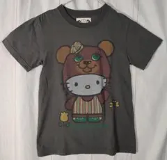 MK56-8 Hello Kitty 半袖Tシャツ グレー SS 135-140のサムネイル