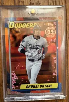 N*a様 Topps 大谷翔平 選手 桜パラレル　25シリ　90J-1