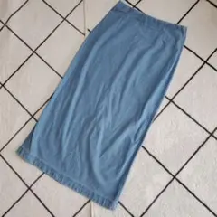 UNIQLO ライトブルー タイトスカート L