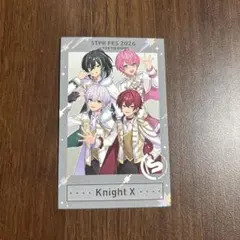 すとふぇす 2/8 特典 騎士X