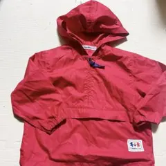 familiar ウィンドブレーカー　薄手ジャンパー　赤　100