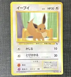 ポケモンカード イーブイ 旧裏 拡張シート