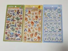 ボンボンドロップシール　ちいかわ　ズートピア　プーさん