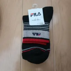 FILA ブラック ソックス 23-25cm COL.090