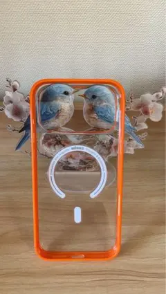 新品iPhone17ProMax オレンジグケース MagSafe対応 耐衝撃