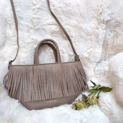 BAYLOW フリンジデザイン ショルダーバッグ