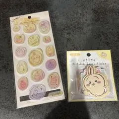 ちいかわ　メルティシュシュシール　シーリングスタンプ風シール　うさぎ　セット