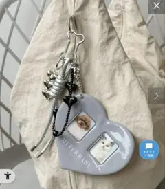 3COINS スリーコインズ スリコ フォトフレームチャーム ストラップ