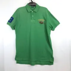 美品】PEARLY GATES 半袖ポロシャツ サイズ6 グリーンゴルフウェア