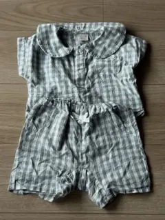 プティマイン　petit main シャツ　ズボン　上下セット　セットアップ