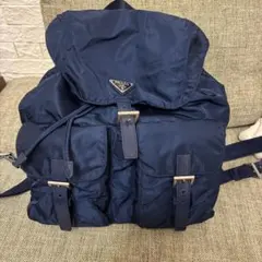 PRADA プラダ バックパック ナイロン BALTICO 紺 B2811 - メルカリ