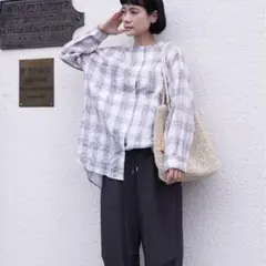 LBC バックシャーリングロングシャツのサムネイル