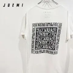 JUEMI × MACCIU コラボ バックプリントT ホワイト ビッグロゴのサムネイル