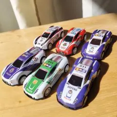 POLICEミニカー 6台セット(プルバックカー)