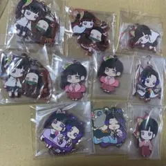 鬼滅の刃 ラバーストラップ 胡蝶しのぶ 栗花落カナヲ