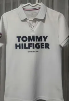 TOMMY HILFIGER GOLF ポロシャツ ホワイト Mのサムネイル