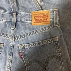 Levi's デニムサロペット オーバーオール ライトブルーのサムネイル
