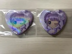 プリパラ 真中らぁら LAFARY ラファリー ハート缶バッジ - メルカリ