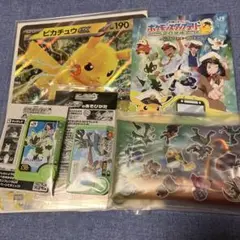 ポケモンスタンプラリー2025 ジャンボカードピカチュウ、2024 カード