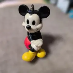 レトロ　　昭和時代の物 ミッキーマウス 立体キーホルダー