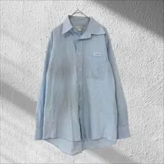 FACE MIX 長袖 ボタンダウン シャツ ゆるダボ ユニセックス 古着