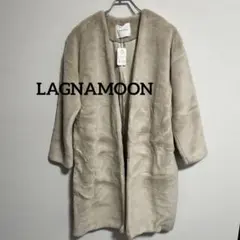未使用♢LAGUNAMOON エコファーコクーンショートコート - メルカリ
