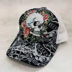 ed hardy エドハーディ メッシュキャップ Y2K ドクロ 髑髏のサムネイル