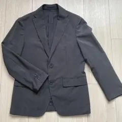 メンズ ジャケット 洋服の青山 スーツ カジュアル 薄手 黒 ブラック