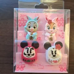 ディズニーリゾート　2011年　クリップ　兎年　だるま