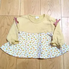 アカチャンホンポ SIMPLE FREE 花柄 フレア トップス