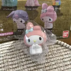 ガチャガチャ　マイメロディ フィギュア サンリオキャラクターズ4 まちぼうけ