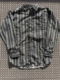 ALCARZA ストライプ 長袖シャツ vintage 古着