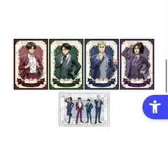 進撃の巨人　ドン・キホーテ　イラストセット　エレン　リヴァイ　エルヴィン　ハンジ