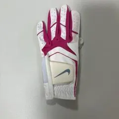【左手用】NIKE レディース ゴルフグローブ ホワイト ピンク Sサイズのサムネイル