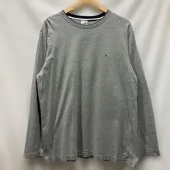 トミーヒルフィガー ロンT メンズL グレーヴィンテージ