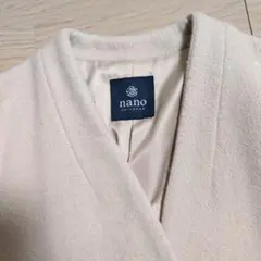 超美品!!早い者勝ち nano universe キャメル ロングコート М