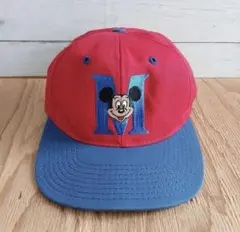 USA製　ディズニー　90's ベースボールキャップ　ミッキー 帽子
