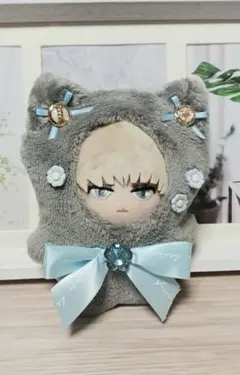 お試し特価♥ネコ耳とリボンがシンプル可愛い☆ぬい服　着ぐるみ　ちびぐるみ　推し活