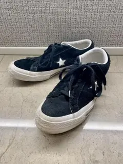 希少　コンバース　ワンスター　ブラックスエード　　チャックテイラー