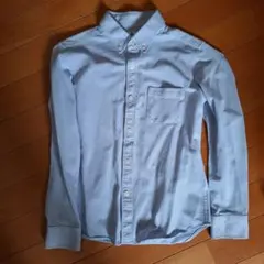 UNIQLO 水色 長袖シャツ 140サイズ