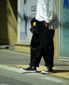 ノースフェイス パープルレーベル　Wide Tapered Pants 黒　36